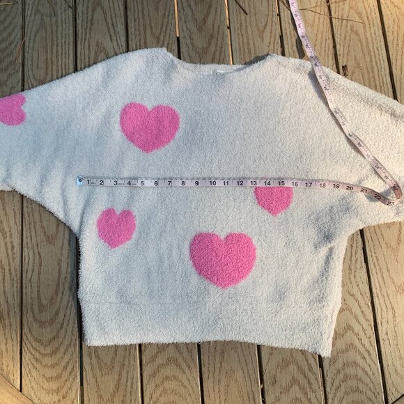 Jessica Simpson Fuzzy Dolman Sleeve Sweater Sz S - Picture 11 of 14